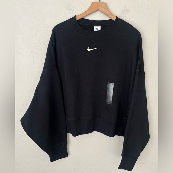 Nike Phoenix Fleece Oversized Pullover Sweatshirt Crew Neck NWT - Picture 6 of 11